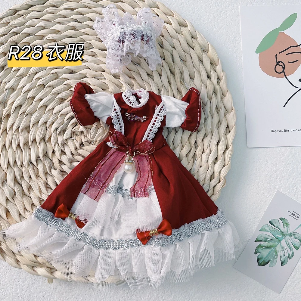 Evening Sequin Dress For 12 inch Dolls Vintage Cute Doll Clothes 30cm Dresses for Girls Festival Outfit Pleated Skirt for Summer