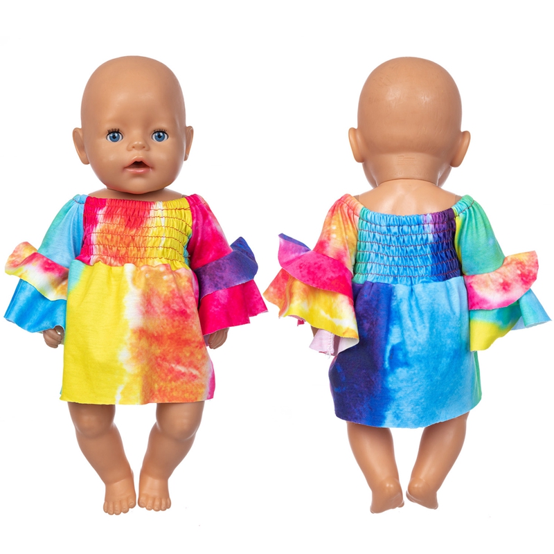 New Born Baby Doll Clothes Hooded Sweater for 18" Girl Doll Jacket Toys Doll Outfits
