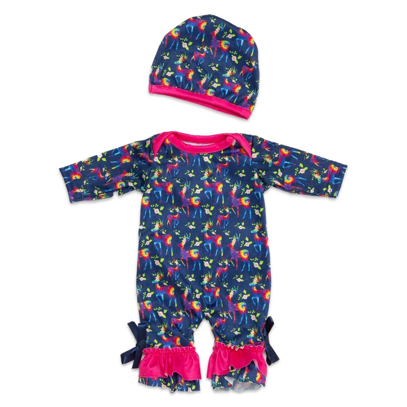 New Born Baby Doll Clothes Hooded Sweater for 18" Girl Doll Jacket Toys Doll Outfits