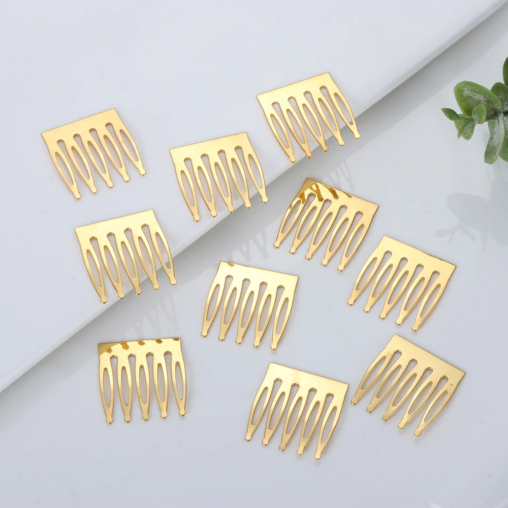 10Pcs Doll Hair Comb Mini Metal Clip Girl Hair Clip DIY Doll Accessories Doll Hairpin Headwear Princess Kid Hairclip Gift