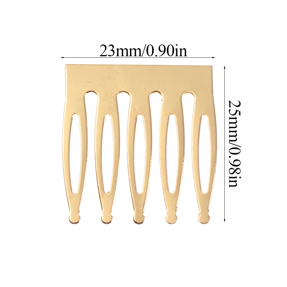 10Pcs Doll Hair Comb Mini Metal Clip Girl Hair Clip DIY Doll Accessories Doll Hairpin Headwear Princess Kid Hairclip Gift