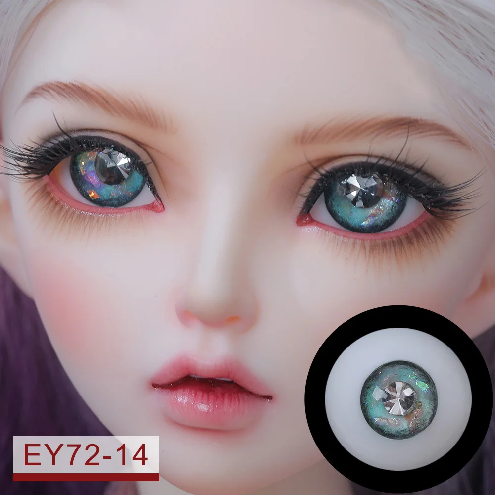 Doll BJD Eyes Craft Resin Eyeball Safety Animal Toy EyeBall 14mm BJD Accessories Doll Toys Accessories Dolls Eyes