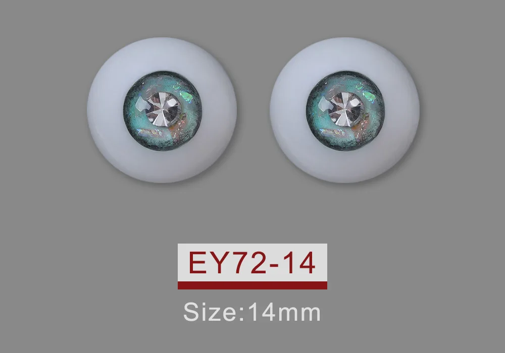 Doll BJD Eyes Craft Resin Eyeball Safety Animal Toy EyeBall 14mm BJD Accessories Doll Toys Accessories Dolls Eyes