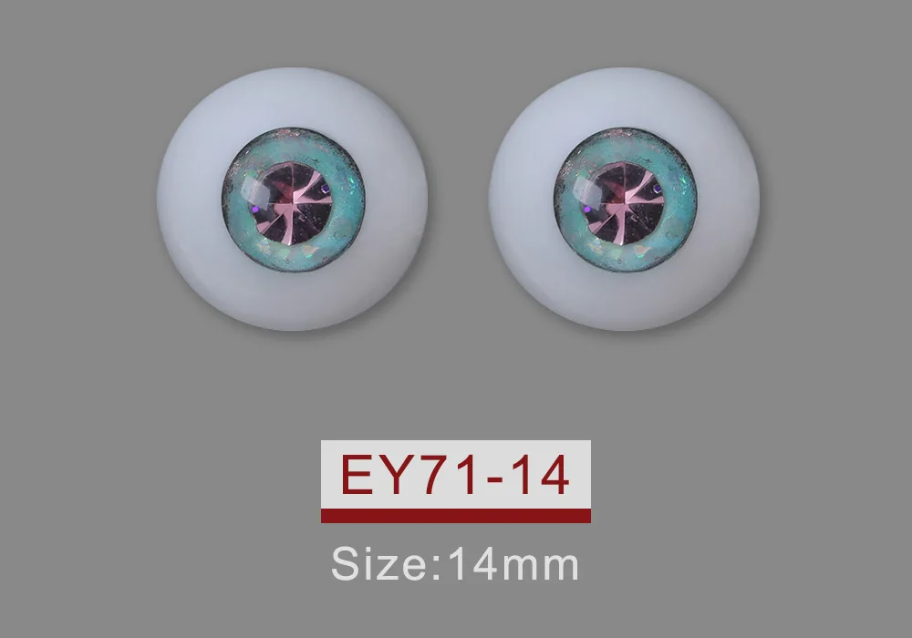 Doll BJD Eyes Craft Resin Eyeball Safety Animal Toy EyeBall 14mm BJD Accessories Doll Toys Accessories Dolls Eyes