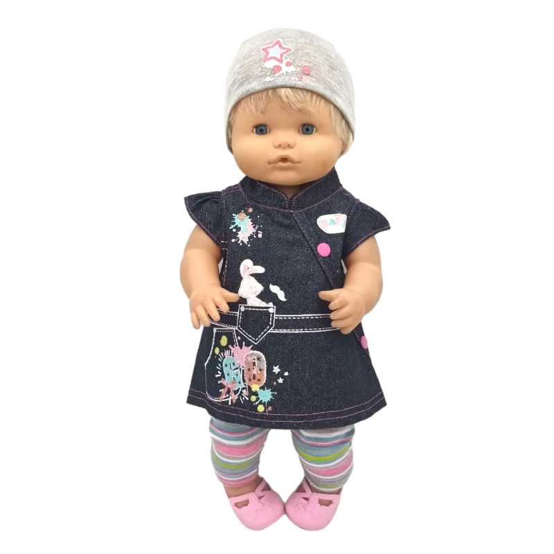 40cm Baby Dolls Clothes Coat 16 Inch Nenuco Ropa Y Su Hermanita Children Girl's Gift Toys Wears
