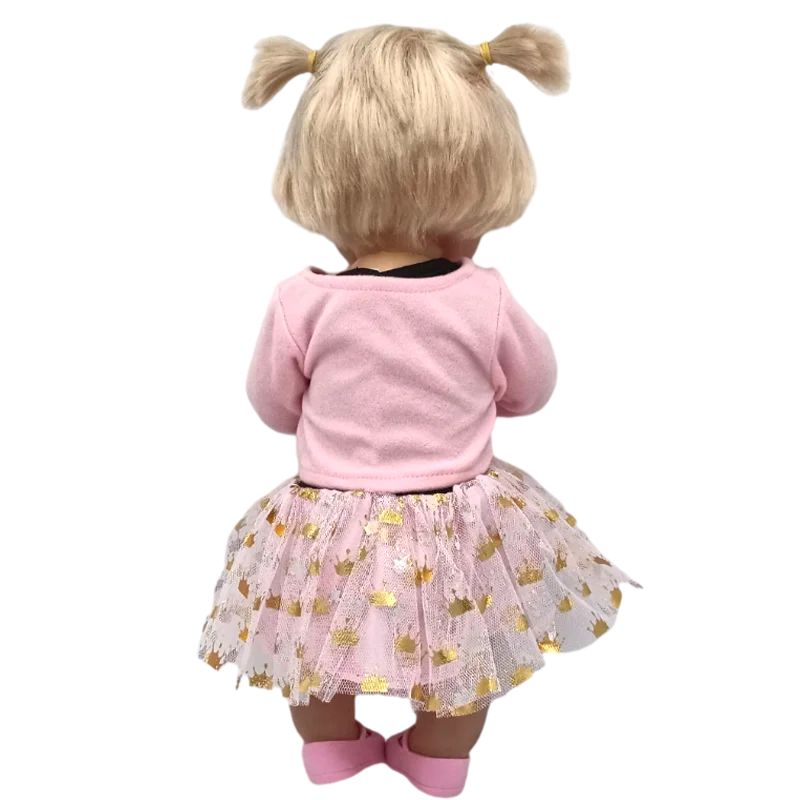 40cm Baby Dolls Clothes Coat 16 Inch Nenuco Ropa Y Su Hermanita Children Girl's Gift Toys Wears