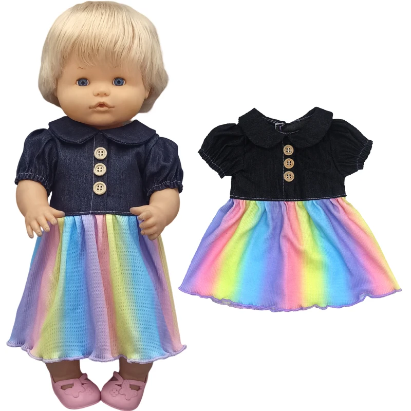 40cm Baby Dolls Clothes Coat 16 Inch Nenuco Ropa Y Su Hermanita Children Girl's Gift Toys Wears