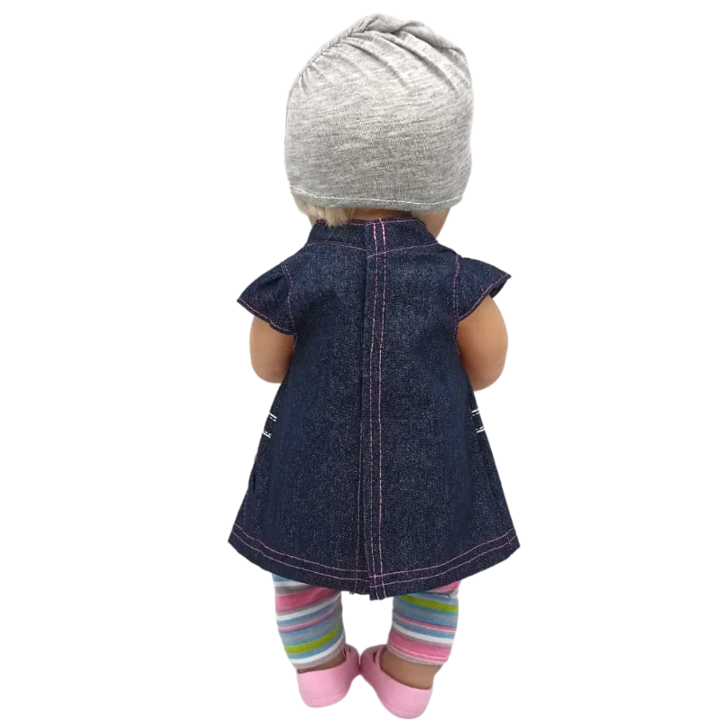 40cm Baby Dolls Clothes Coat 16 Inch Nenuco Ropa Y Su Hermanita Children Girl's Gift Toys Wears