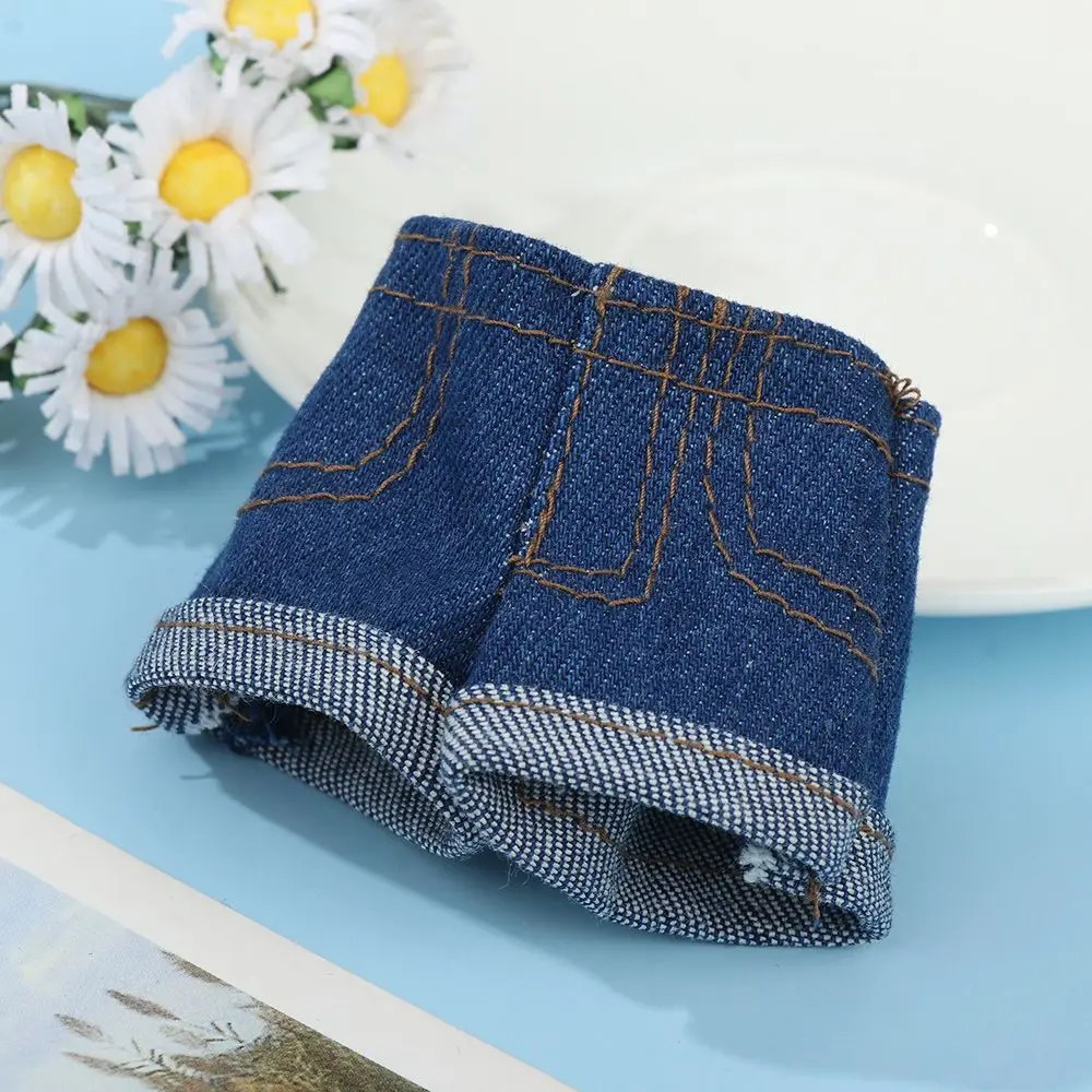 Multi Style Denim 11.5"Jeans Bottoms Shorts For Doll Clothes Outfits Short Pants Casual Wears For Blythe 1/6 Dolls Accessories