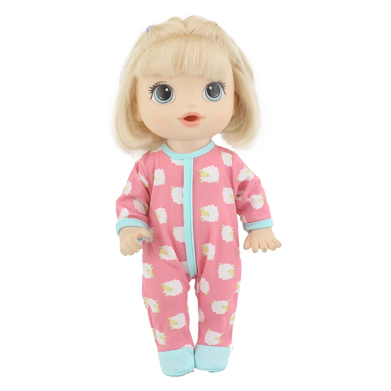 New top suit for 12 Inch 30CM baby alive doll Toys Crawling Doll accessories