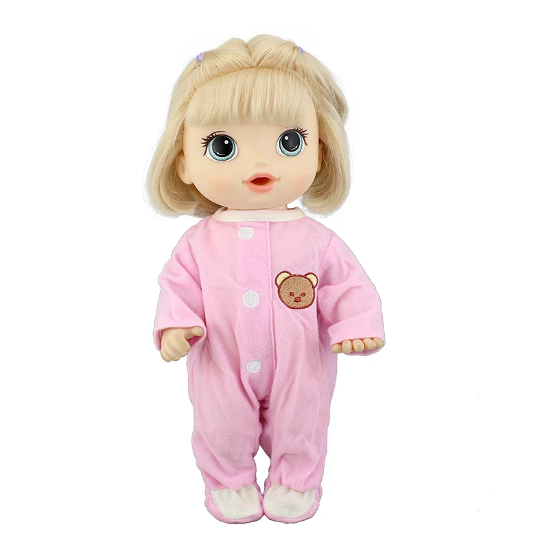 New top suit for 12 Inch 30CM baby alive doll Toys Crawling Doll accessories