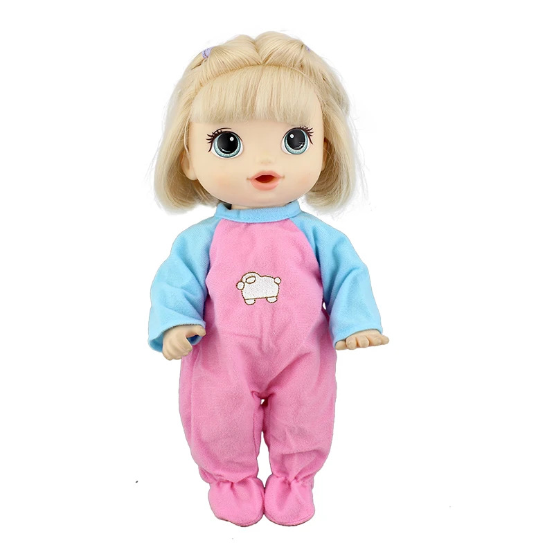 New top suit for 12 Inch 30CM baby alive doll Toys Crawling Doll accessories