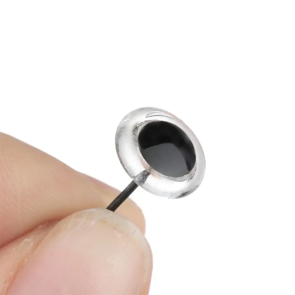 20Pcs Transparent Needle Felting Eyes Doll Glass Eyes For DIY Bears Animals Kids Toys Accessories 3/4/5/6/7/8/9/10mm