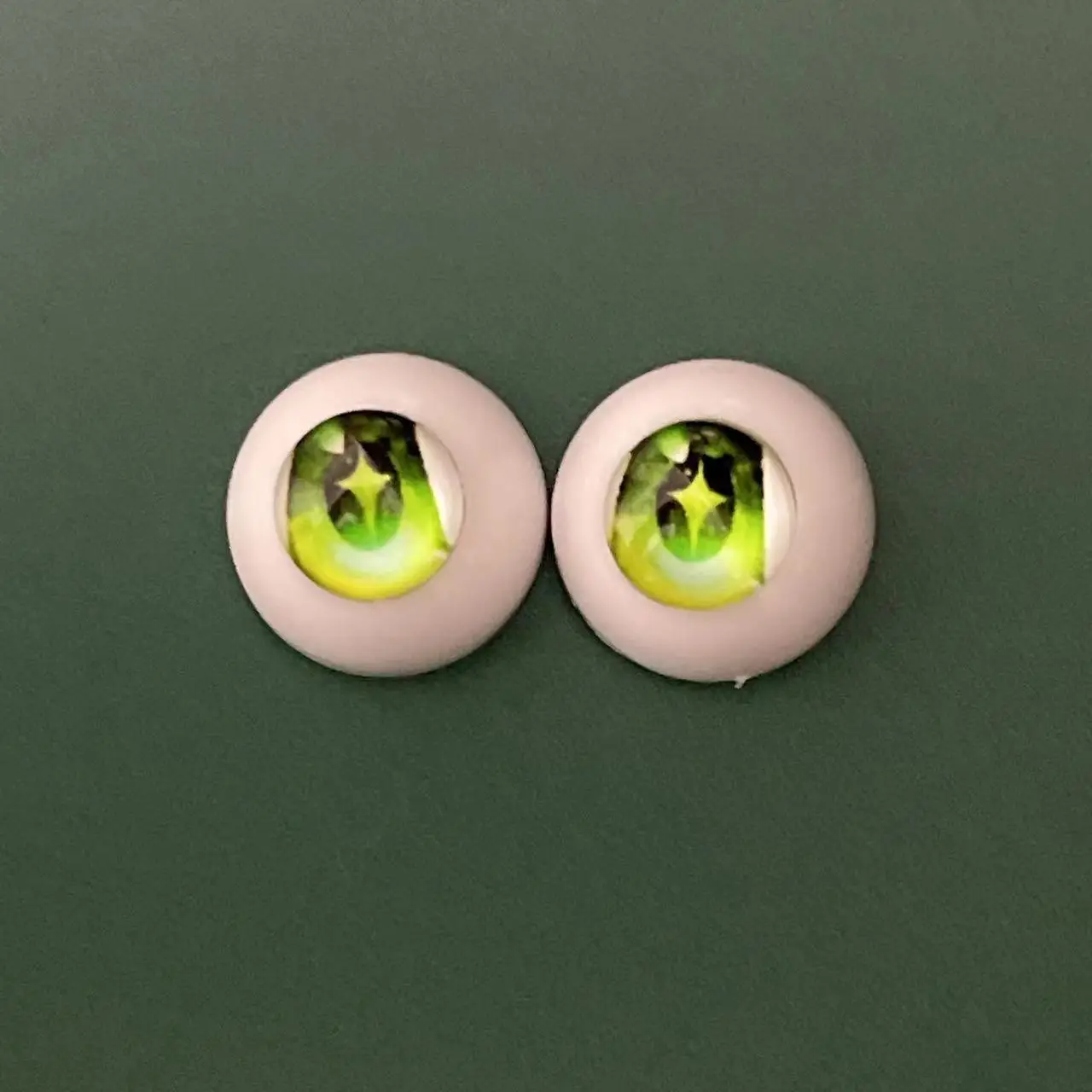 2 Pairs Eyeball 12mm/14mm Cartoon Eyeball DIY Toy Eye Plush Animal Eye Accessories Doll Eyeball BJD Eyes