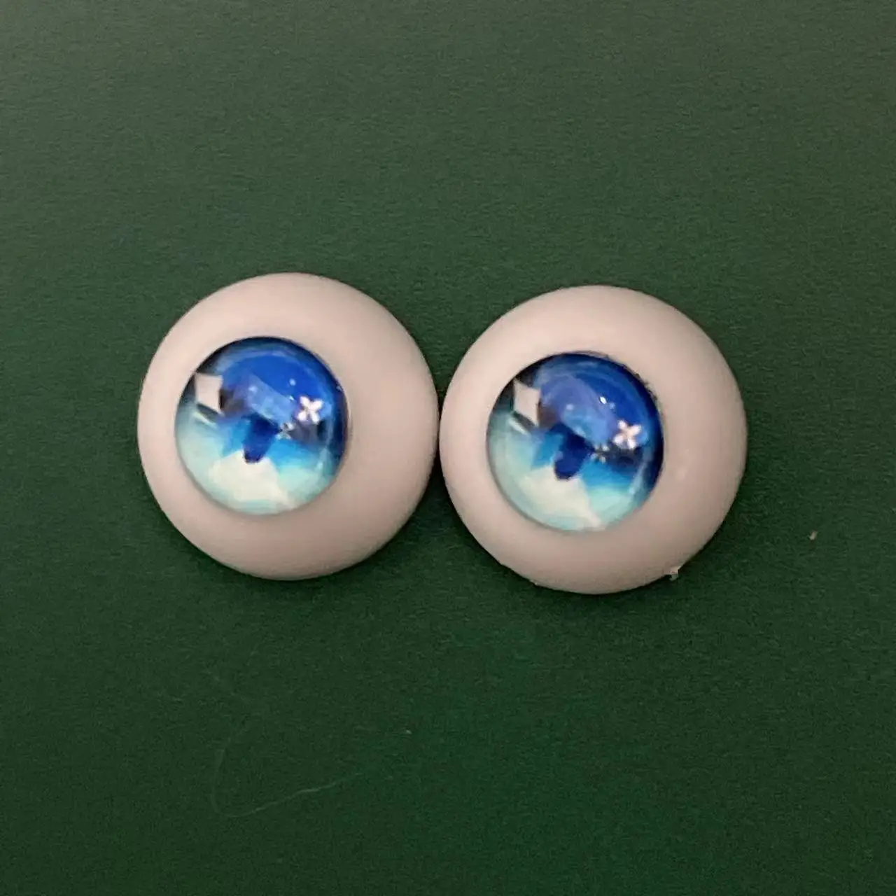 2 Pairs Eyeball 12mm/14mm Cartoon Eyeball DIY Toy Eye Plush Animal Eye Accessories Doll Eyeball BJD Eyes