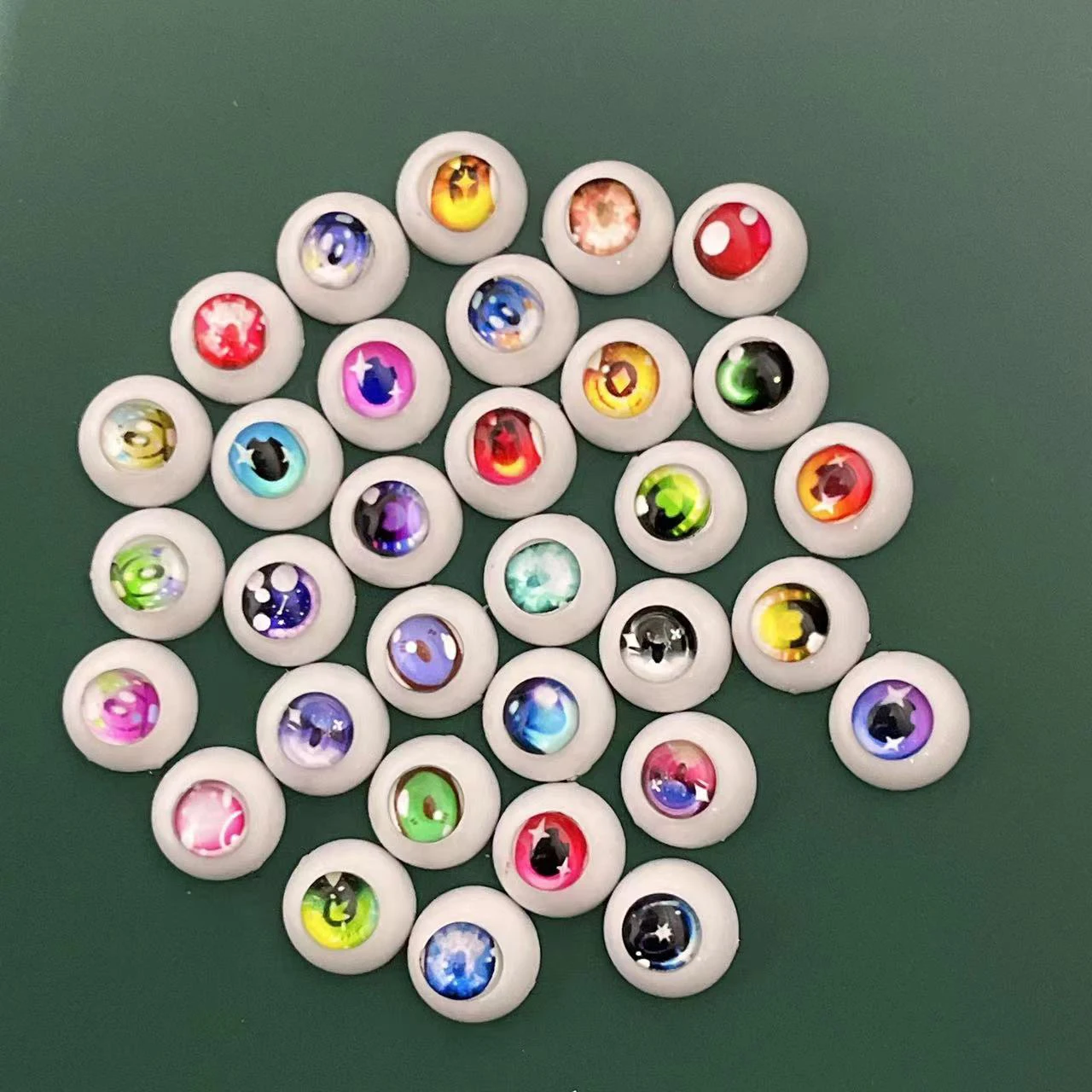 2 Pairs Eyeball 12mm/14mm Cartoon Eyeball DIY Toy Eye Plush Animal Eye Accessories Doll Eyeball BJD Eyes
