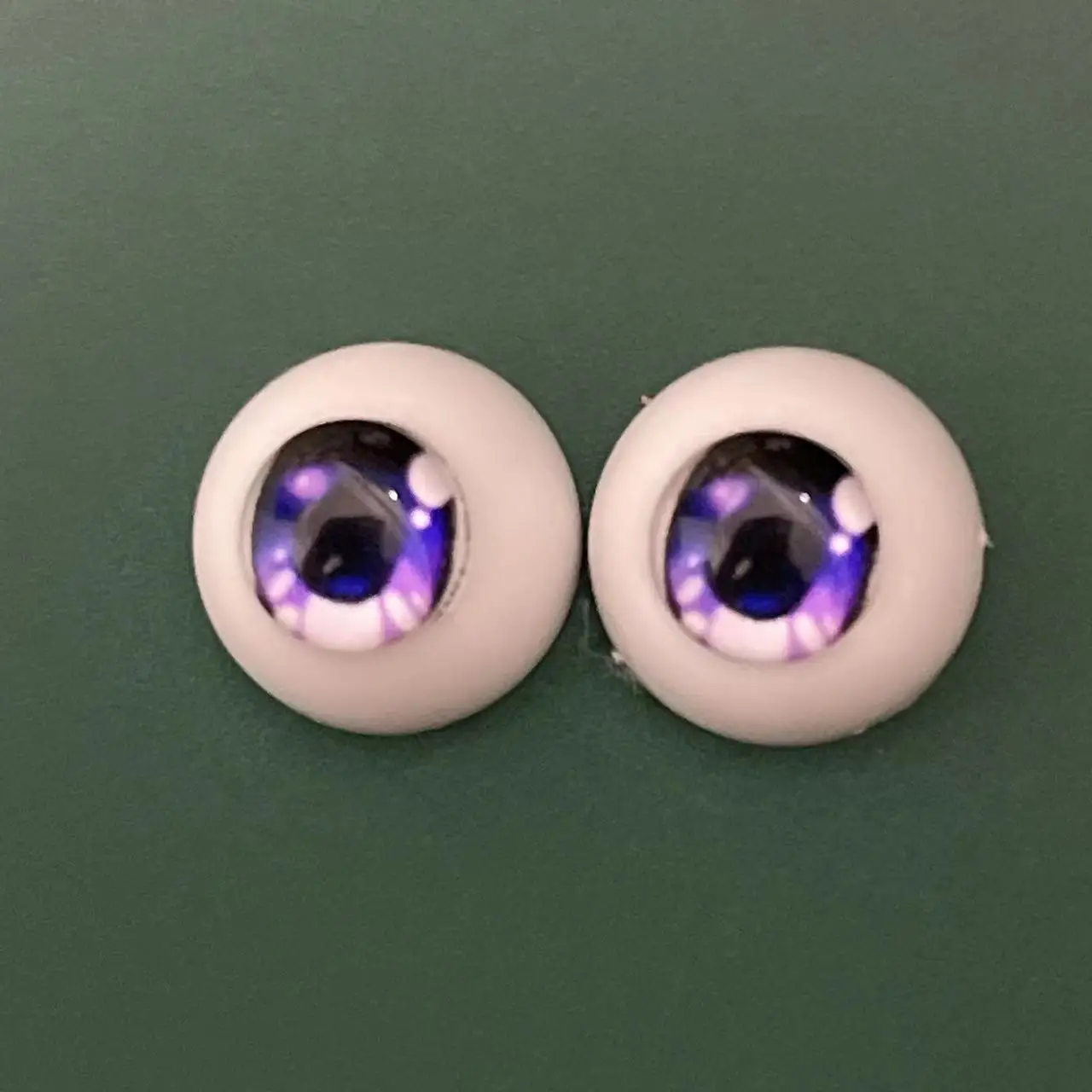 2 Pairs Eyeball 12mm/14mm Cartoon Eyeball DIY Toy Eye Plush Animal Eye Accessories Doll Eyeball BJD Eyes