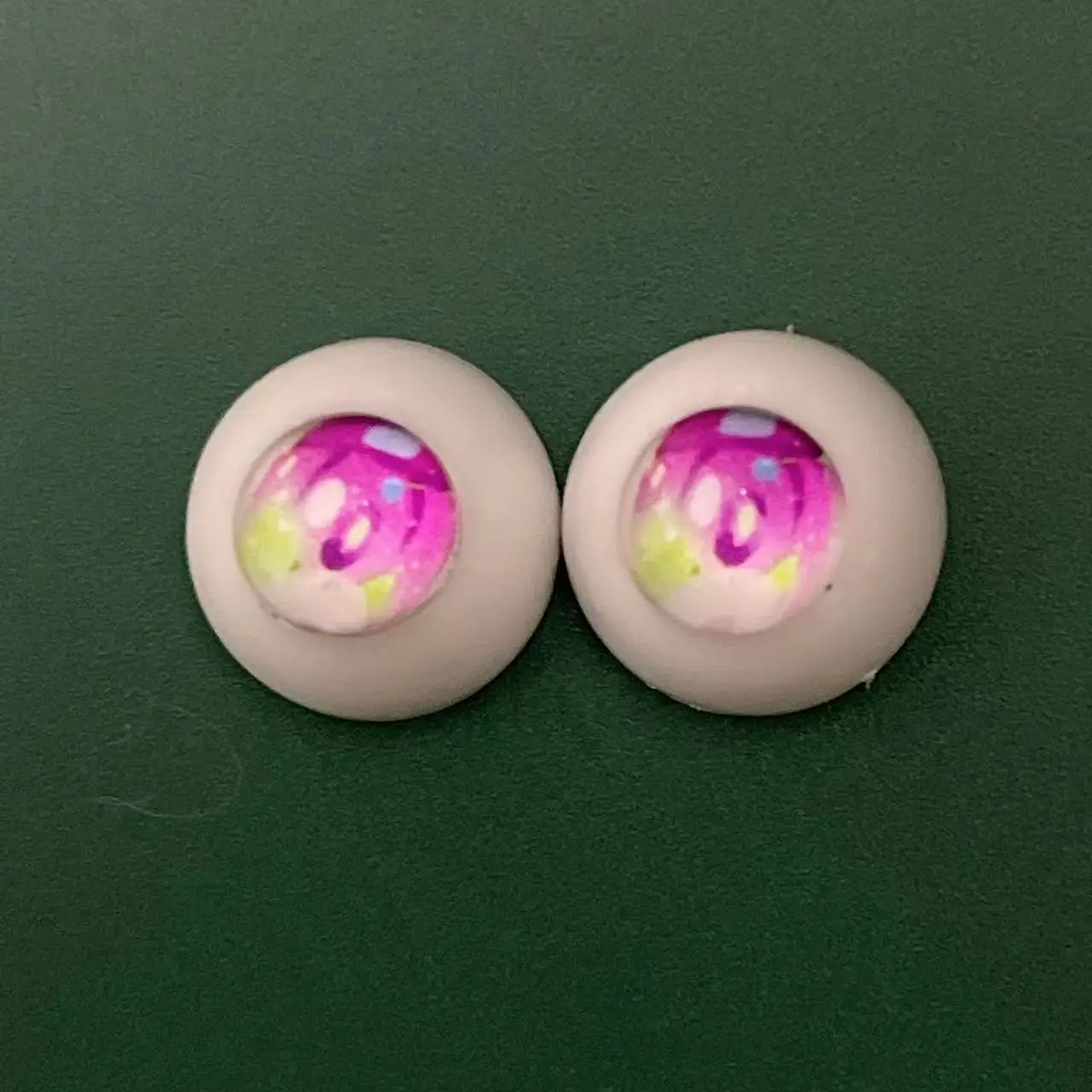 2 Pairs Eyeball 12mm/14mm Cartoon Eyeball DIY Toy Eye Plush Animal Eye Accessories Doll Eyeball BJD Eyes