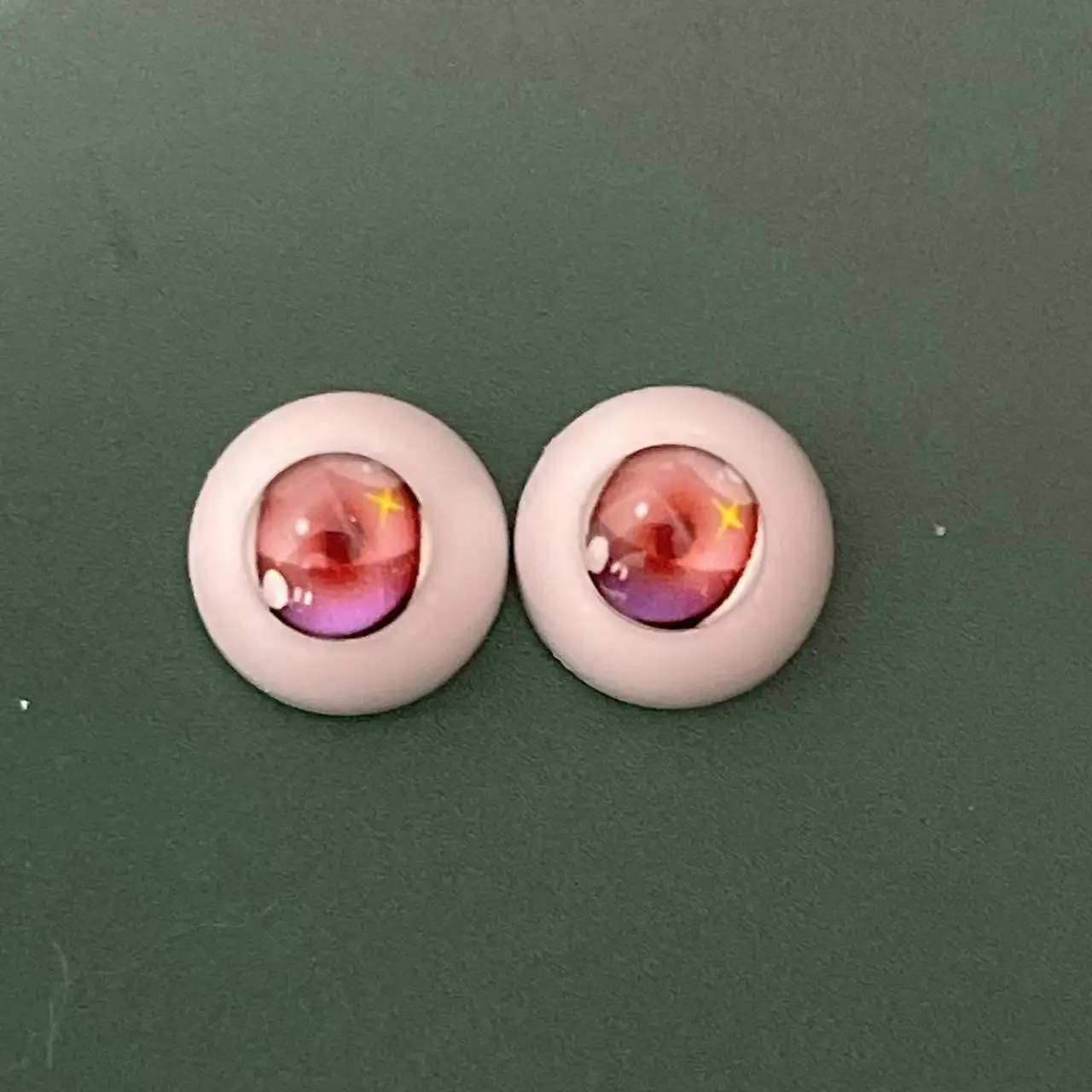 2 Pairs Eyeball 12mm/14mm Cartoon Eyeball DIY Toy Eye Plush Animal Eye Accessories Doll Eyeball BJD Eyes