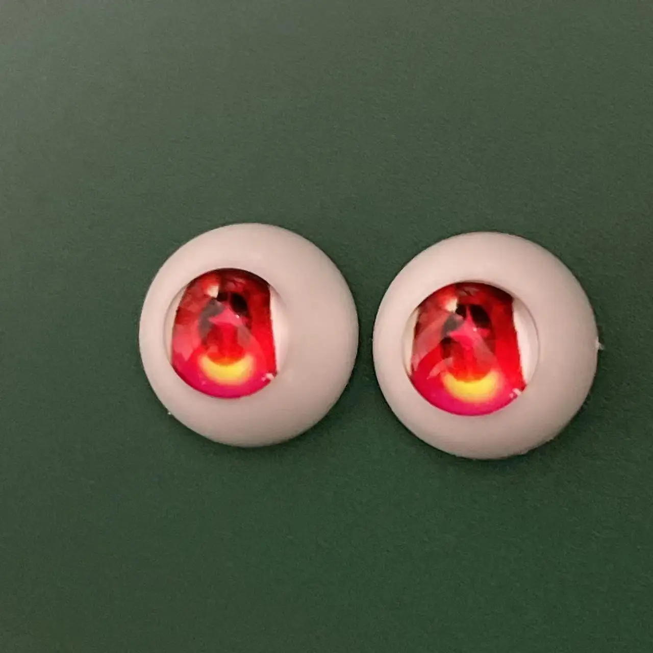 2 Pairs Eyeball 12mm/14mm Cartoon Eyeball DIY Toy Eye Plush Animal Eye Accessories Doll Eyeball BJD Eyes