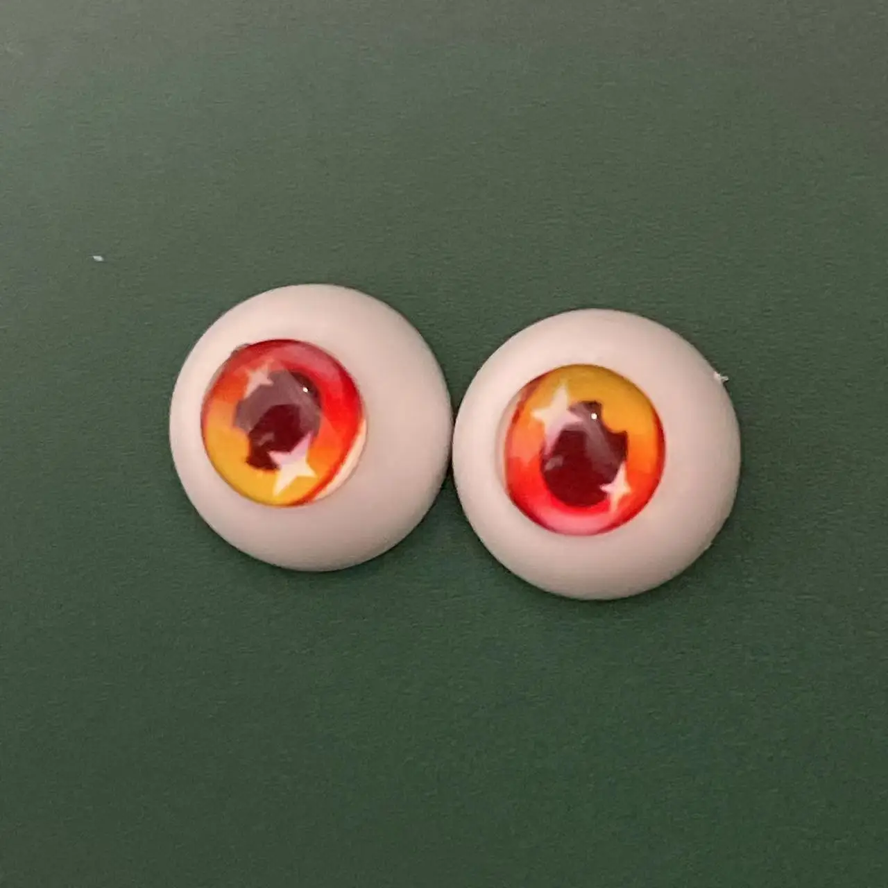 2 Pairs Eyeball 12mm/14mm Cartoon Eyeball DIY Toy Eye Plush Animal Eye Accessories Doll Eyeball BJD Eyes