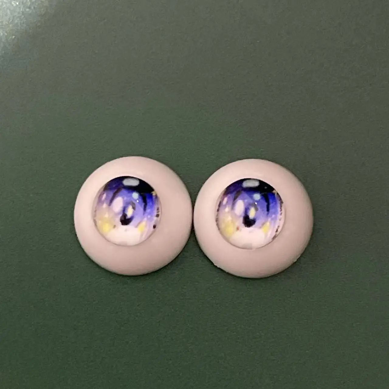 2 Pairs Eyeball 12mm/14mm Cartoon Eyeball DIY Toy Eye Plush Animal Eye Accessories Doll Eyeball BJD Eyes