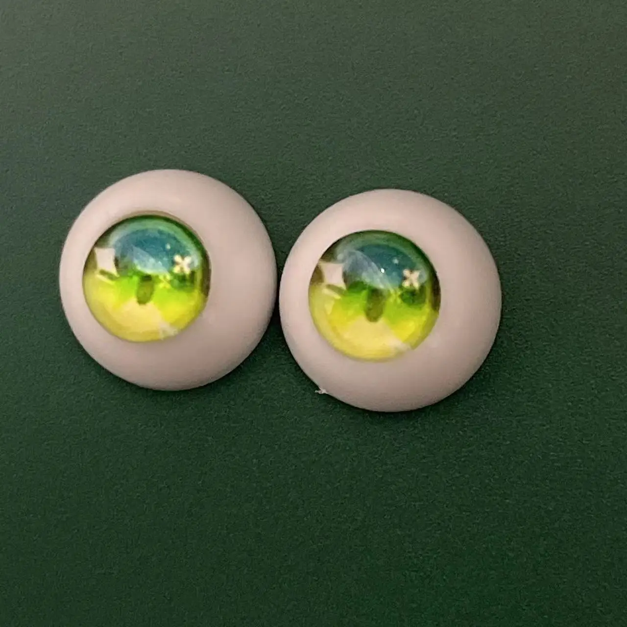 2 Pairs Eyeball 12mm/14mm Cartoon Eyeball DIY Toy Eye Plush Animal Eye Accessories Doll Eyeball BJD Eyes
