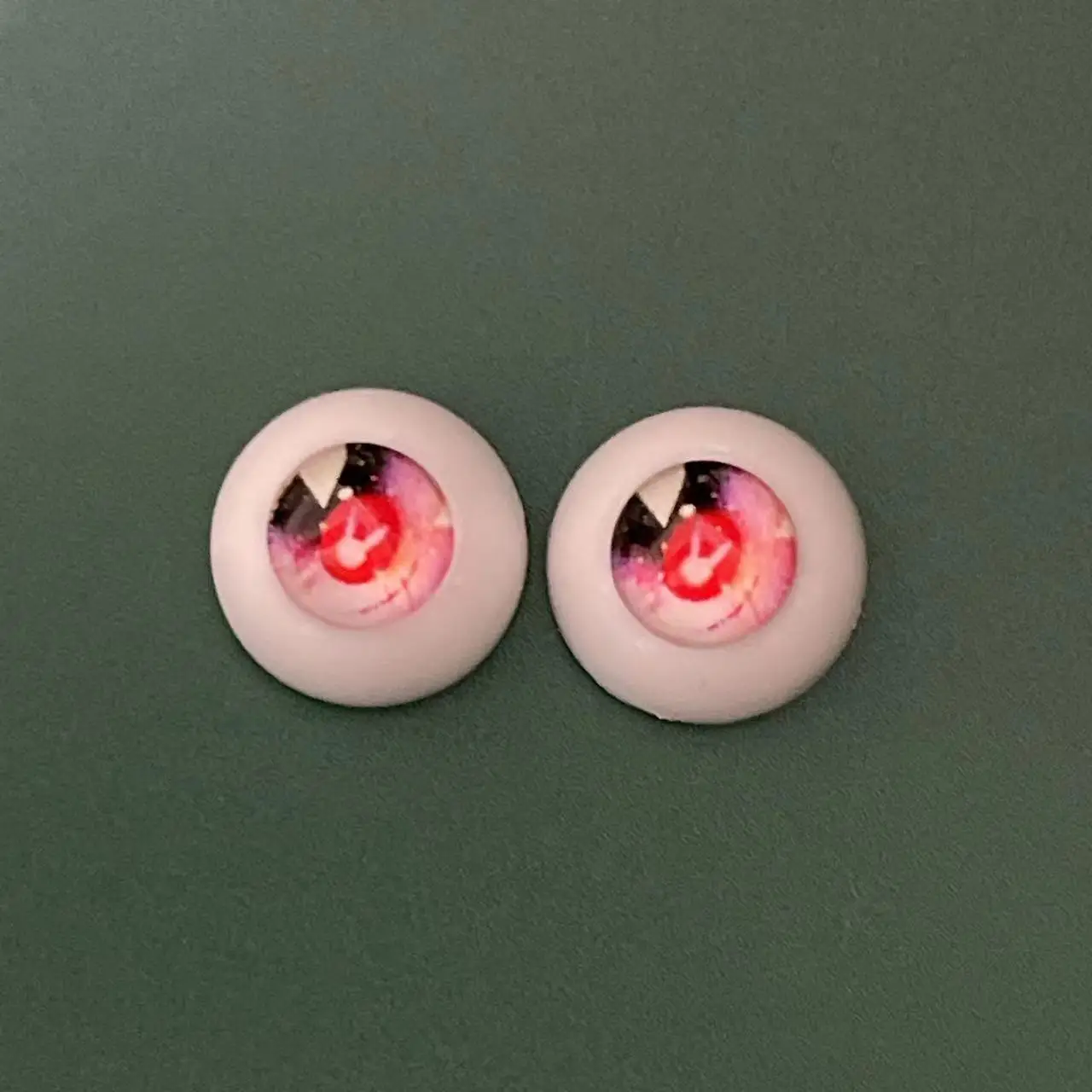 2 Pairs Eyeball 12mm/14mm Cartoon Eyeball DIY Toy Eye Plush Animal Eye Accessories Doll Eyeball BJD Eyes