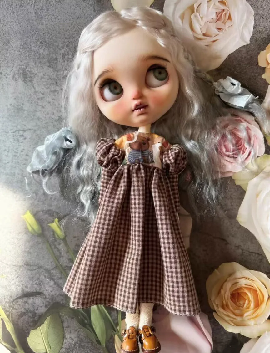 2023 Promotional Price Blythe Clothes Skirt Dress 1/6 30cm Anime Girl (Fit for Pullip, Ob24, Licca)