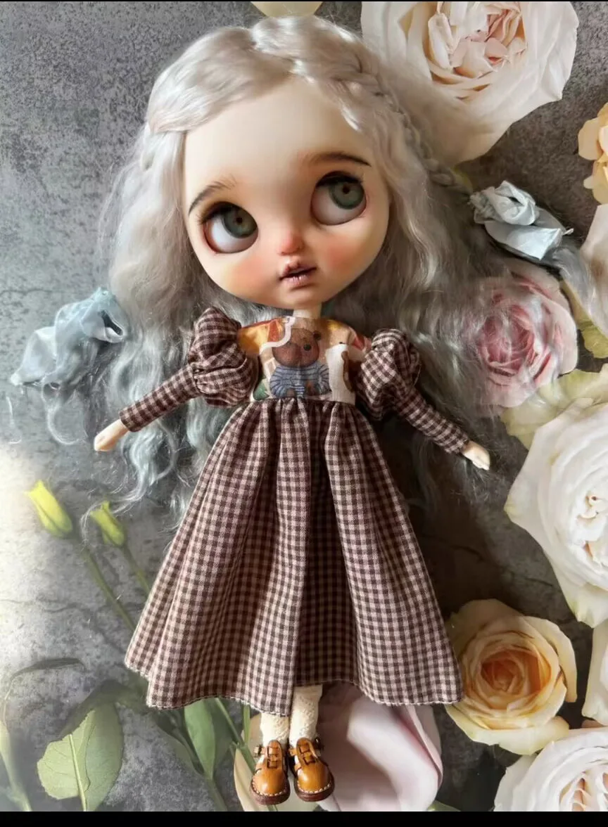 2023 Promotional Price Blythe Clothes Skirt Dress 1/6 30cm Anime Girl (Fit for Pullip, Ob24, Licca)