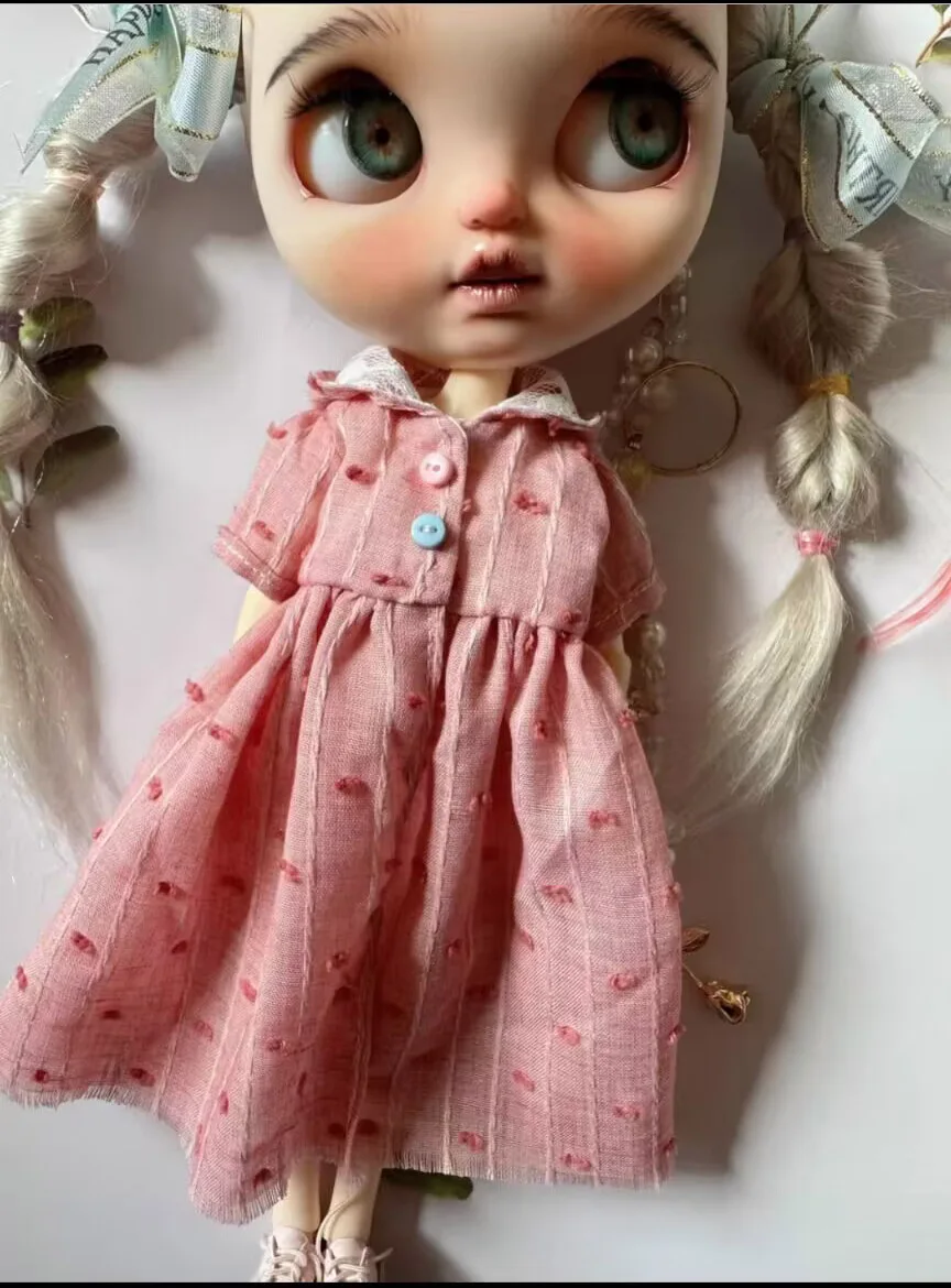 2023 Promotional Price Blythe Clothes Skirt Dress 1/6 30cm Anime Girl (Fit for Pullip, Ob24, Licca)
