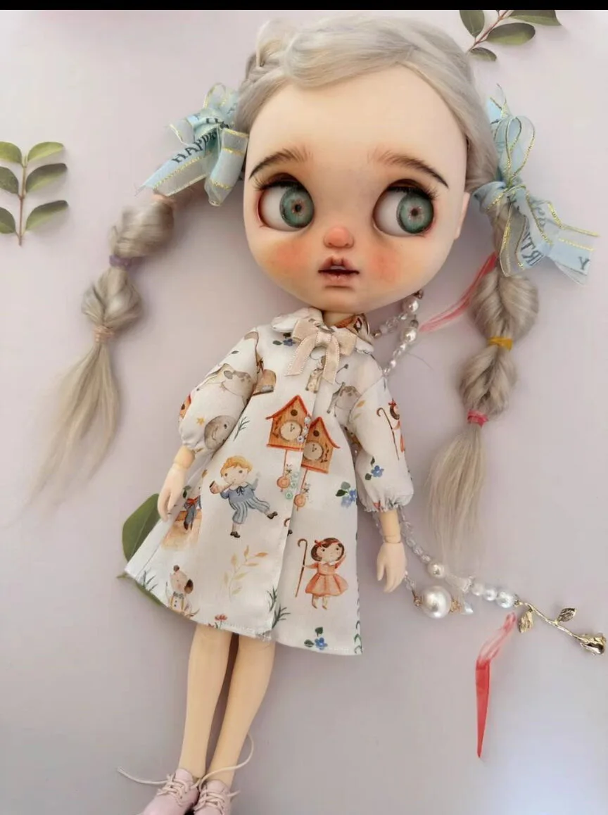 2023 Promotional Price Blythe Clothes Skirt Dress 1/6 30cm Anime Girl (Fit for Pullip, Ob24, Licca)