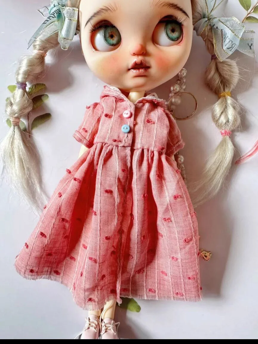 2023 Promotional Price Blythe Clothes Skirt Dress 1/6 30cm Anime Girl (Fit for Pullip, Ob24, Licca)