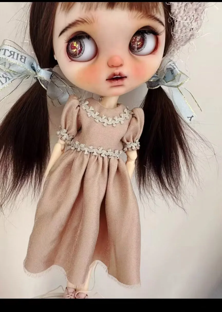 2023 Promotional Price Blythe Clothes Skirt Dress 1/6 30cm Anime Girl (Fit for Pullip, Ob24, Licca)