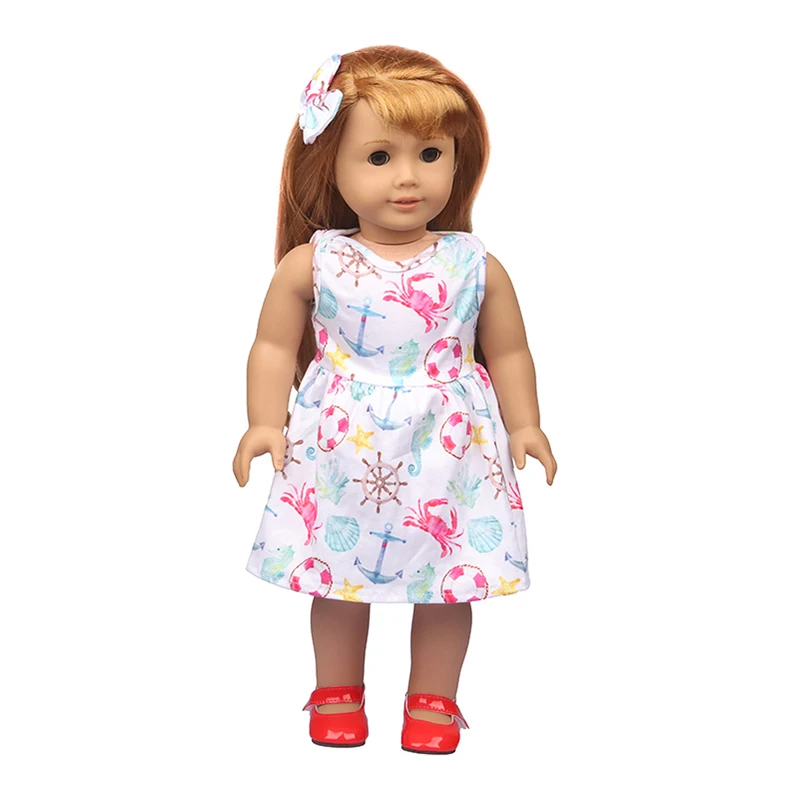 18 Inch American Doll Grl's Fashion Dress Clothes Doughnut Ballet Dancer Suspender Skirt Doll Clothes For 43cm Baby New Born Toy