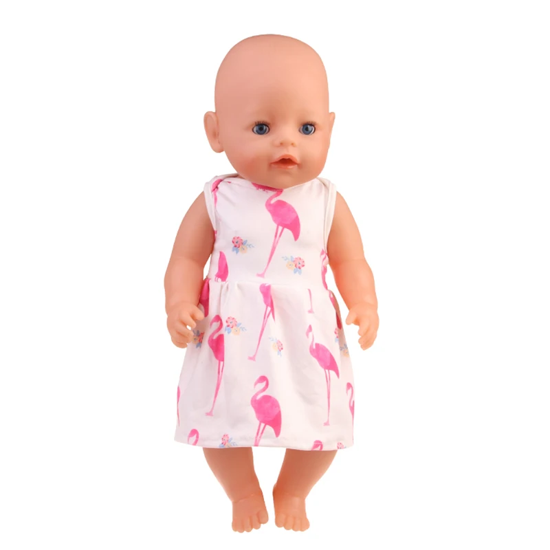 18 Inch American Doll Grl's Fashion Dress Clothes Doughnut Ballet Dancer Suspender Skirt Doll Clothes For 43cm Baby New Born Toy