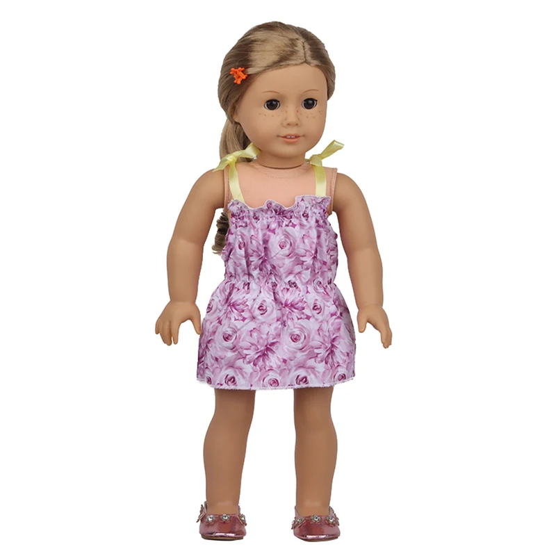 18 Inch American Doll Grl's Fashion Dress Clothes Doughnut Ballet Dancer Suspender Skirt Doll Clothes For 43cm Baby New Born Toy