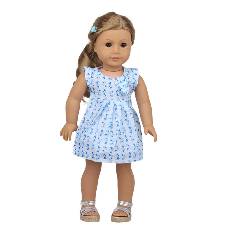 18 Inch American Doll Grl's Fashion Dress Clothes Doughnut Ballet Dancer Suspender Skirt Doll Clothes For 43cm Baby New Born Toy