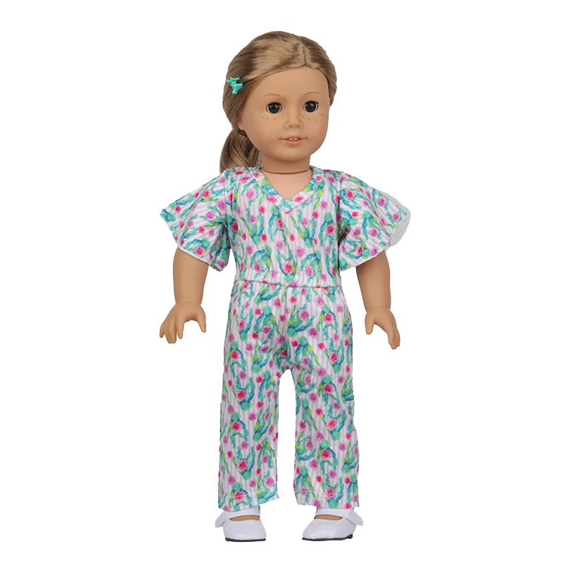 18 Inch American Doll Grl's Fashion Dress Clothes Doughnut Ballet Dancer Suspender Skirt Doll Clothes For 43cm Baby New Born Toy
