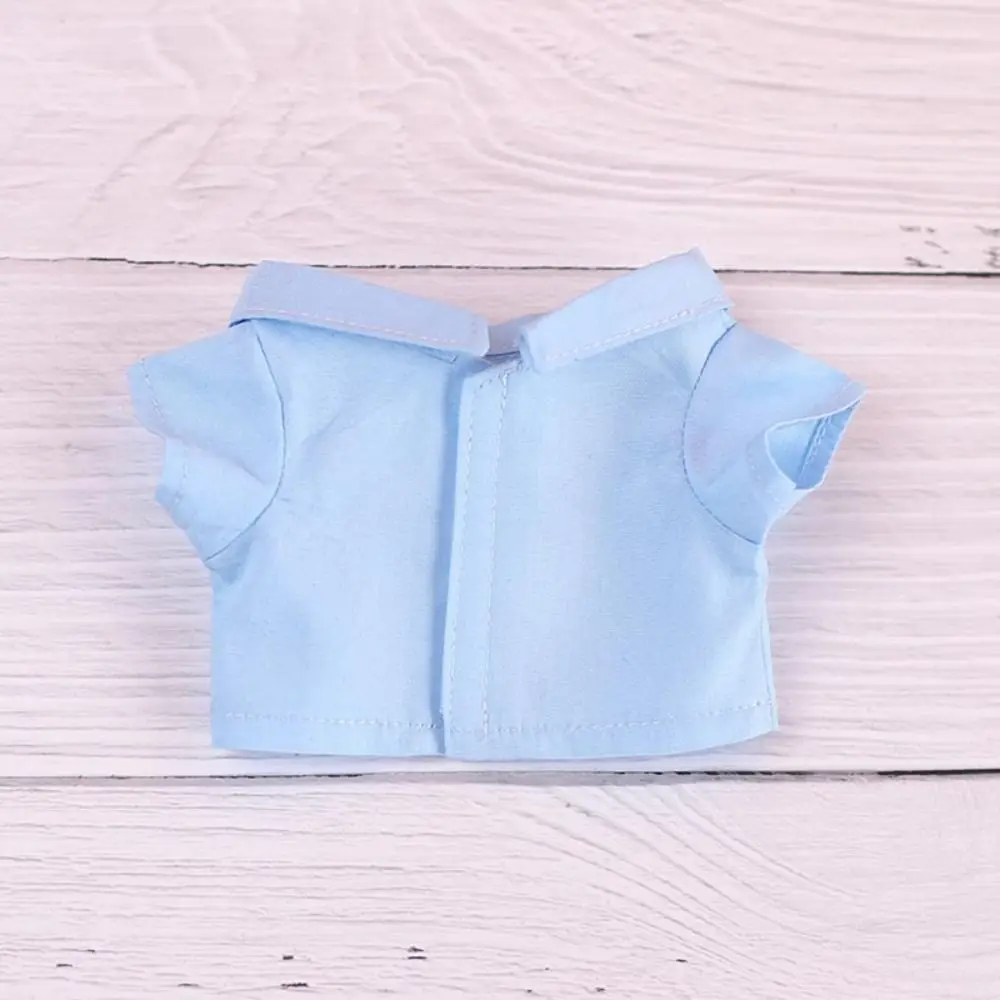 New Fashion Doll Clothes For 10/15/20cm Doll T-shirt Multicolors Doll Hoodies Cute Doll Outfit DIY Doll Accessories