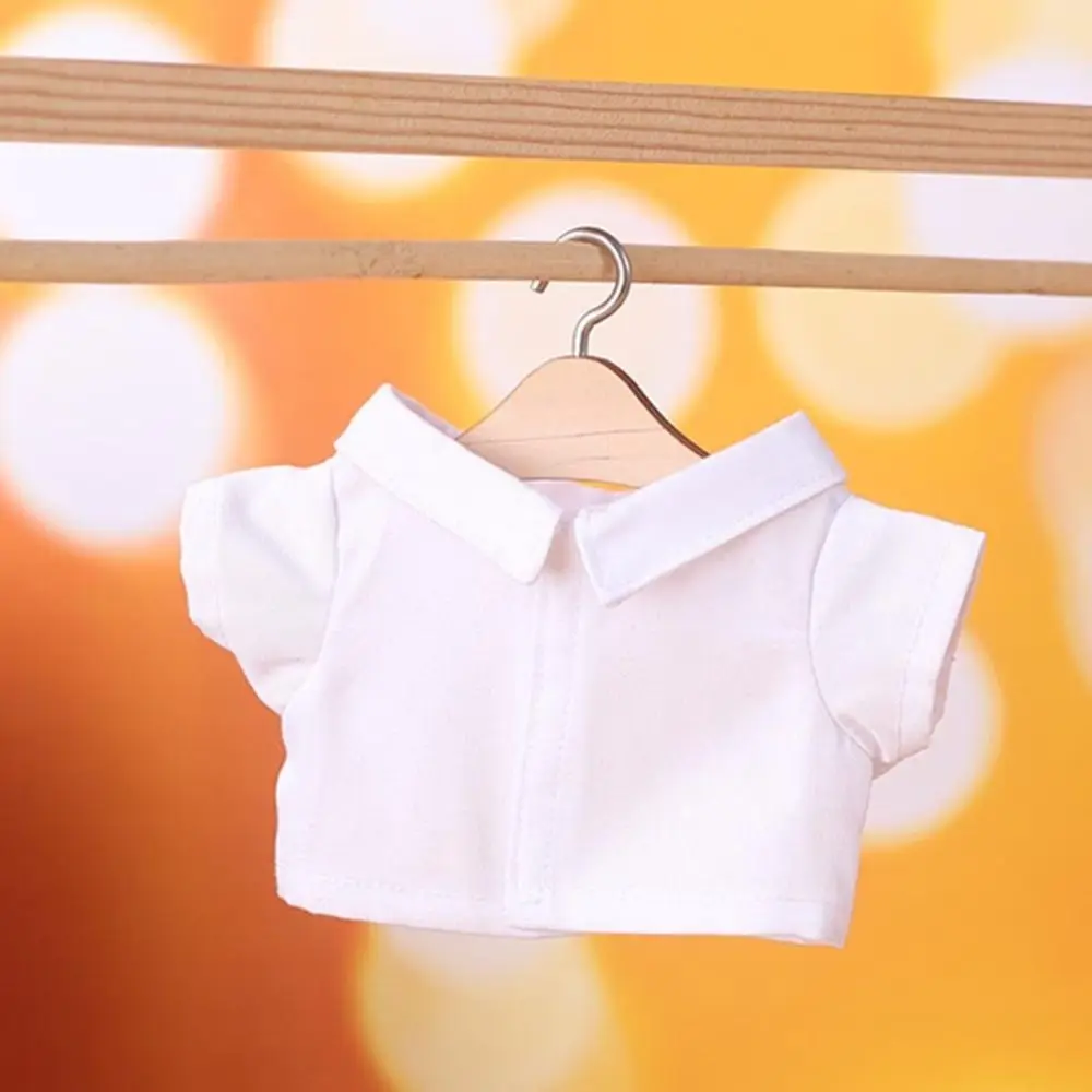 New Fashion Doll Clothes For 10/15/20cm Doll T-shirt Multicolors Doll Hoodies Cute Doll Outfit DIY Doll Accessories