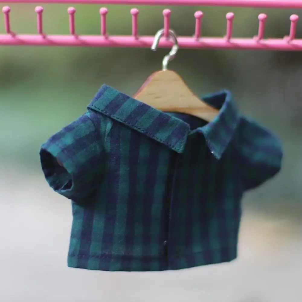 New Fashion Doll Clothes For 10/15/20cm Doll T-shirt Multicolors Doll Hoodies Cute Doll Outfit DIY Doll Accessories