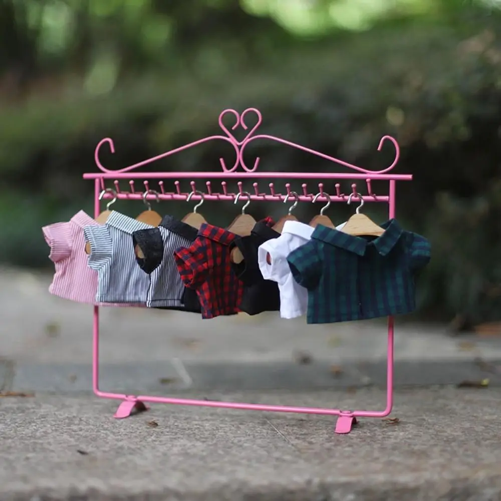 New Fashion Doll Clothes For 10/15/20cm Doll T-shirt Multicolors Doll Hoodies Cute Doll Outfit DIY Doll Accessories