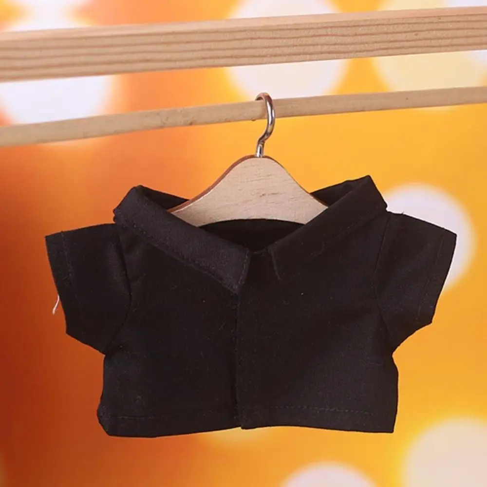 New Fashion Doll Clothes For 10/15/20cm Doll T-shirt Multicolors Doll Hoodies Cute Doll Outfit DIY Doll Accessories