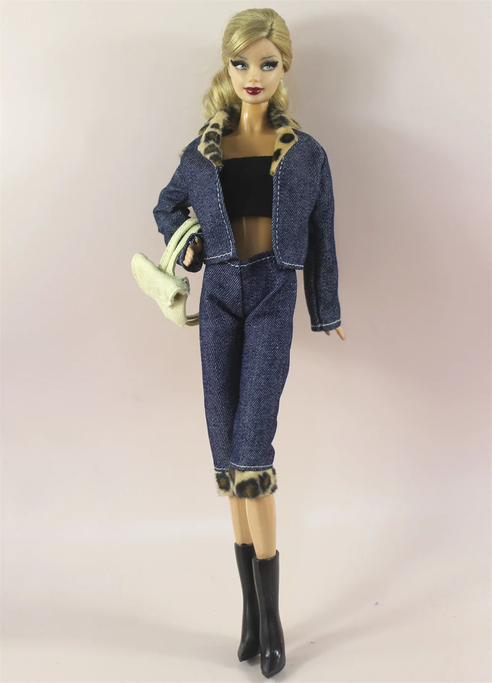 Handmade BABI CLOTHES Leather Clothing Outfit for 11.5 inch 30cm Doll Clothes Many Style Gifts for BABI Doll Accessories 06