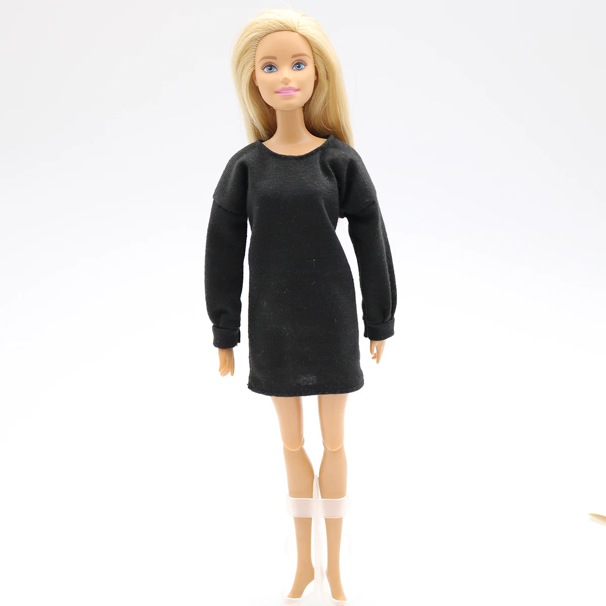 New 30cm 1/6 Doll loose long sleeve dress dress Daily Wear Clothes for Barbies doll Accessories