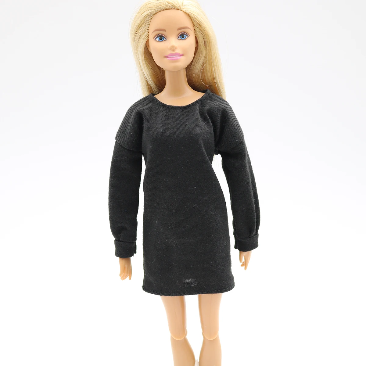 New 30cm 1/6 Doll loose long sleeve dress dress Daily Wear Clothes for Barbies doll Accessories