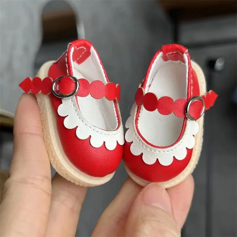 Cute 30cm Doll Shoes Princess Shoes 1/6 Bjd Doll Shoes 4 To 4.5cm Foot Wear Doll Accessories Girl Kids Toy Gift