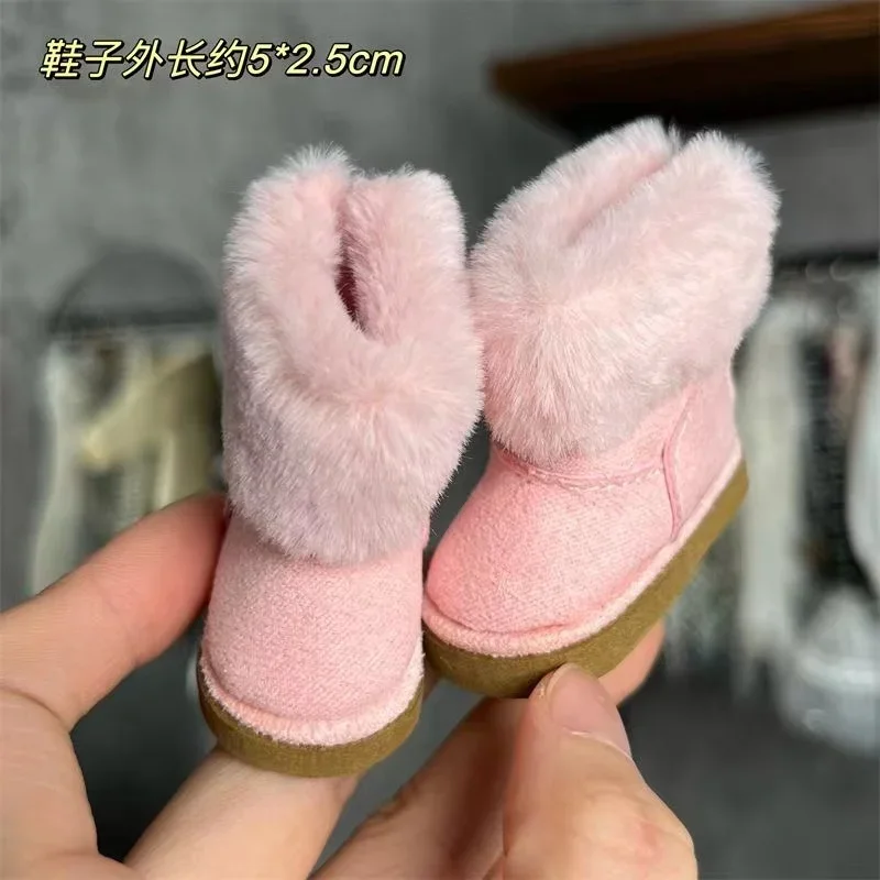 Cute 30cm Doll Shoes Princess Shoes 1/6 Bjd Doll Shoes 4 To 4.5cm Foot Wear Doll Accessories Girl Kids Toy Gift