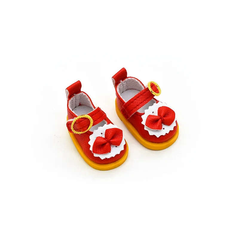 Cute 30cm Doll Shoes Princess Shoes 1/6 Bjd Doll Shoes 4 To 4.5cm Foot Wear Doll Accessories Girl Kids Toy Gift